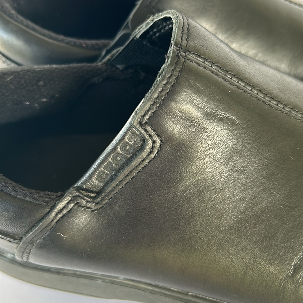CROCS leather clogs black - Picture 9 of 11
